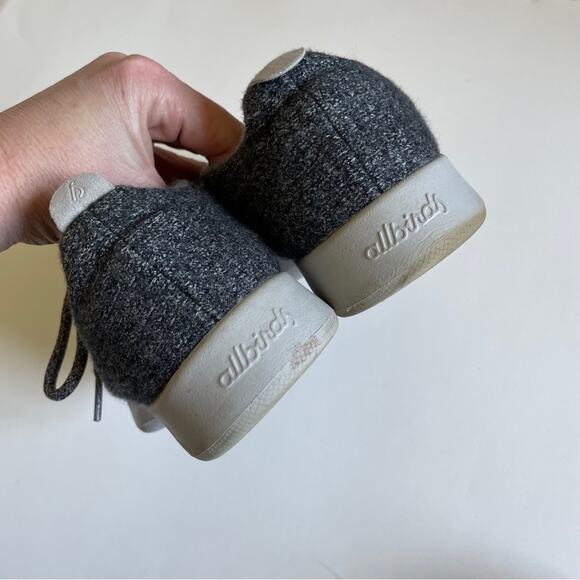 Allbirds Light Grey Wool Runner Sneaker - Picture 6 of 9